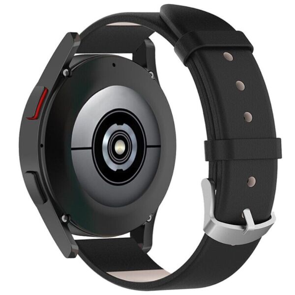 

Ремешок Deexe Leather Band для часов с шириной крепления 22 мм - Black