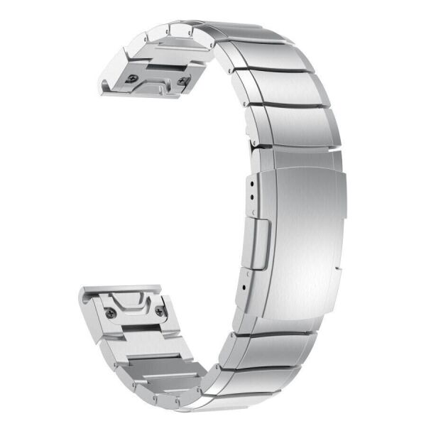 

Ремешок Deexe Stainless Steel для часов Garmin c креплением QuickFit 20mm - Silver