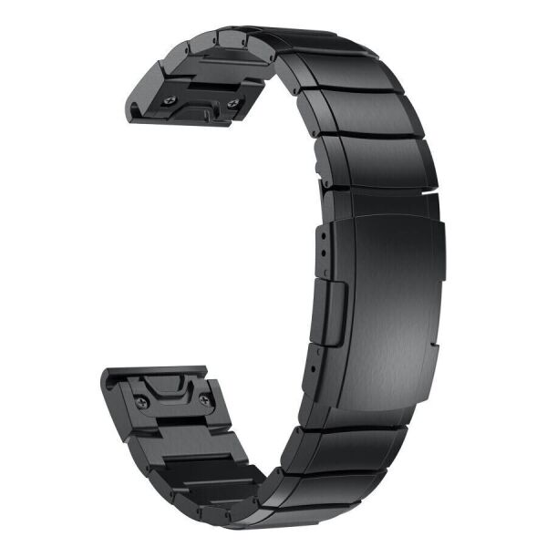 

Ремешок Deexe Stainless Steel для часов Garmin c креплением QuickFit 26mm - Black
