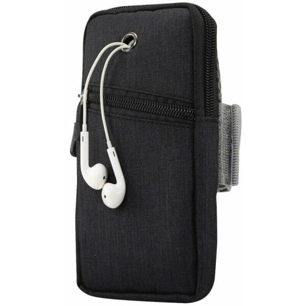 

Чехол на руку Deexe Running Armband Case - Black