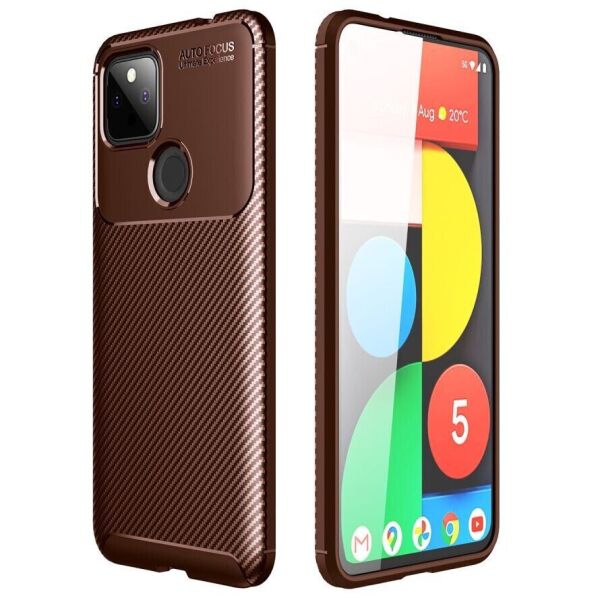 

Защитный чехол Deexe Fusion для Google Pixel 5a - Brown