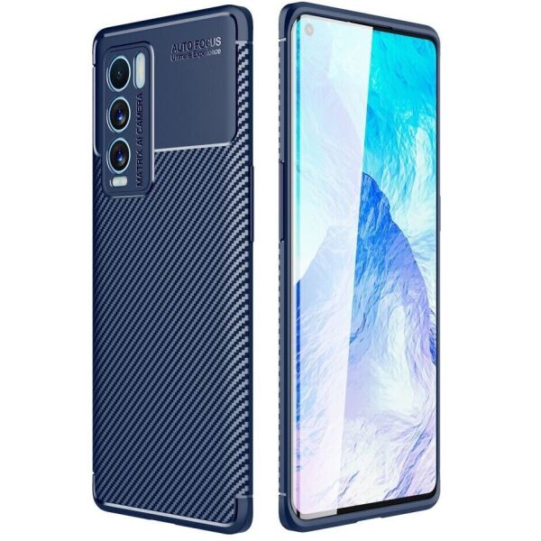 

Защитный чехол Deexe Fusion для Realme GT - Blue