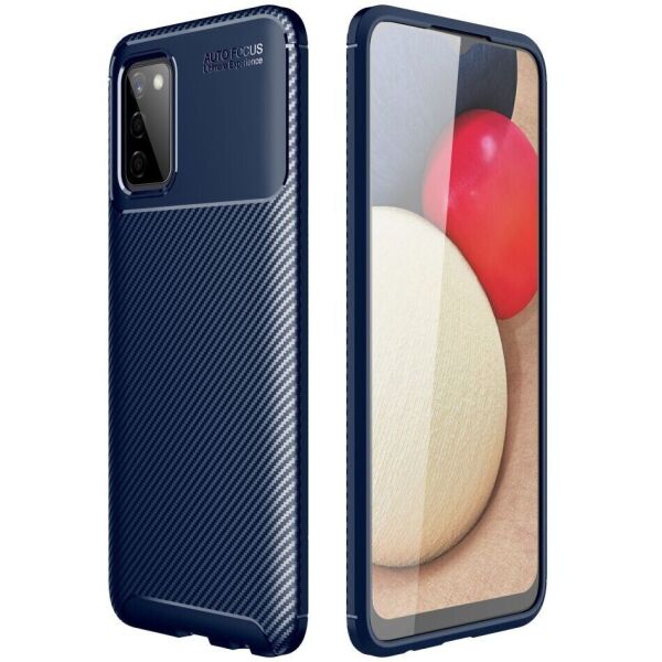 

Защитный чехол Deexe Fusion для Samsung Galaxy A03s (A037) - Blue
