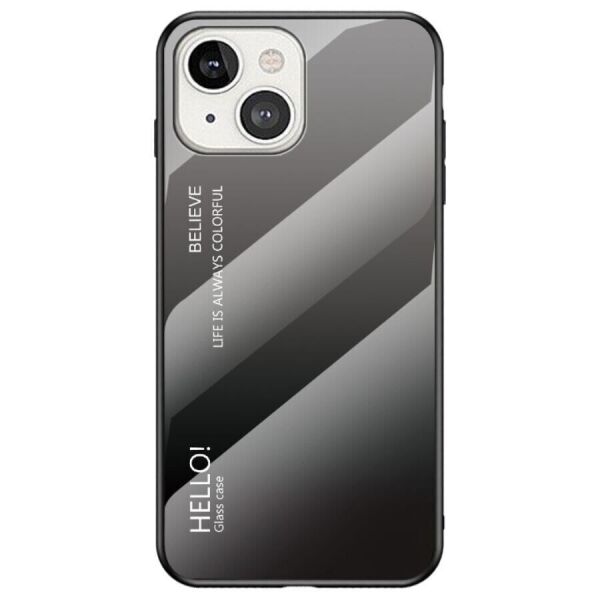 

Защитный чехол Deexe Gradient Color для Apple iPhone 13 mini - Black / Grey