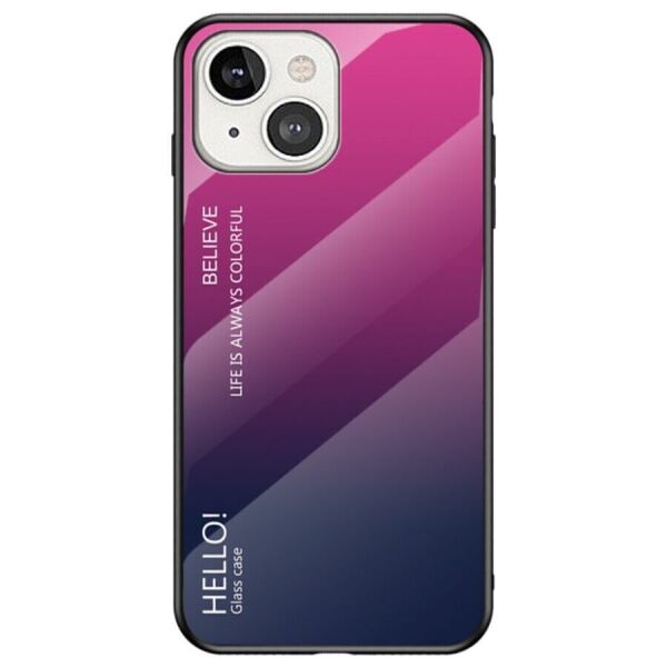 

Защитный чехол Deexe Gradient Color для Apple iPhone 13 mini - Purple / Blue