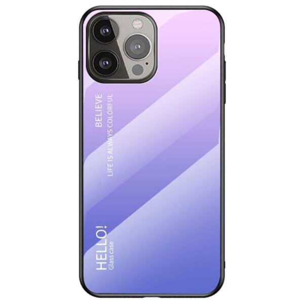 

Защитный чехол Deexe Gradient Color для Apple iPhone 13 Pro Max - Pink / Purple