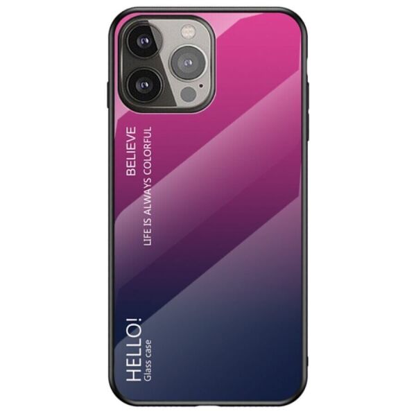 

Защитный чехол Deexe Gradient Color для Apple iPhone 13 Pro Max - Purple / Blue