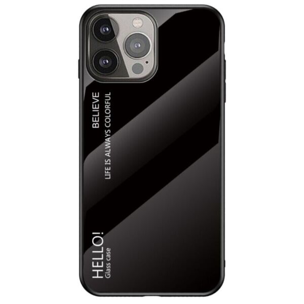 

Защитный чехол Deexe Gradient Color для Apple iPhone 13 Pro Max - Black