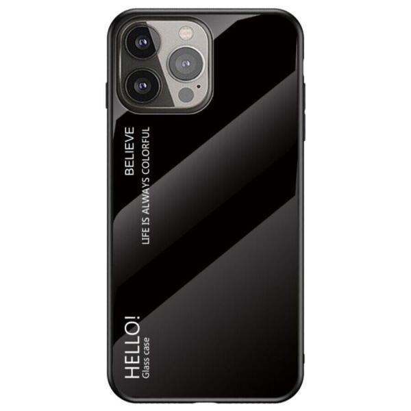 

Защитный чехол Deexe Gradient Color для Apple iPhone 13 Pro - Black