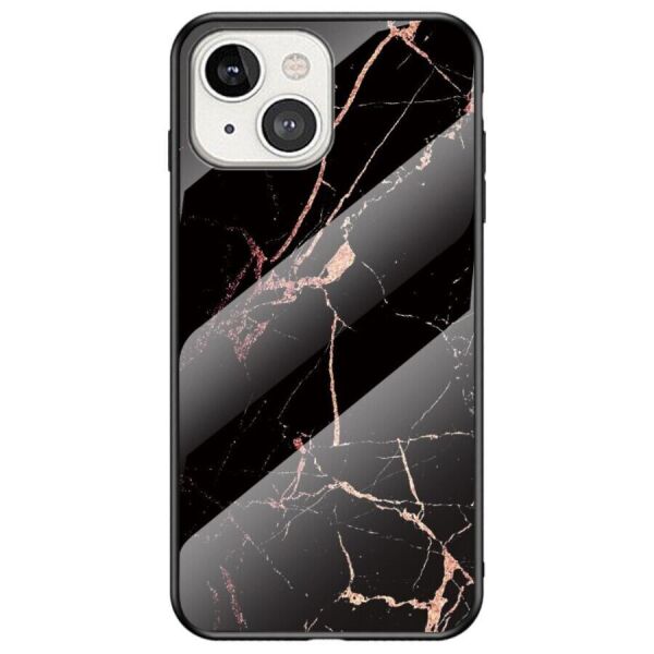 

Защитный чехол Deexe Gradient Pattern для Apple iPhone 13 mini - Black / Gold