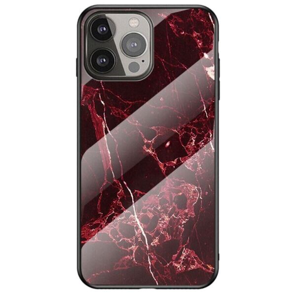 

Защитный чехол Deexe Gradient Pattern для Apple iPhone 13 Pro Max - Red