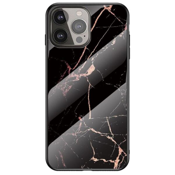 

Защитный чехол Deexe Gradient Pattern для Apple iPhone 13 Pro Max - Black / Gold