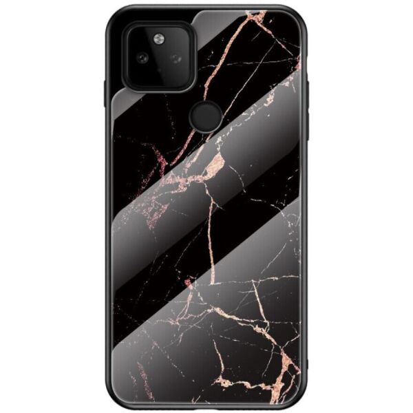 

Защитный чехол Deexe Gradient Pattern для Google Pixel 5a - Black / Gold
