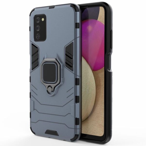 

Защитный чехол Deexe Hybrid Case для Samsung Galaxy A03s (A037) - Blue