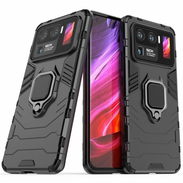 

Защитный чехол Deexe Hybrid Case для Xiaomi Mi 11 Ultra - Black