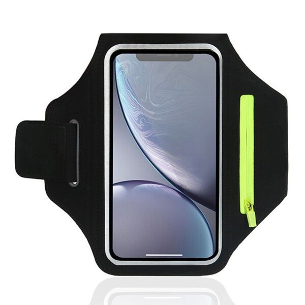 

Чехол на руку Deexe Running Armband для смартфонов 6,7 дюйма - Black