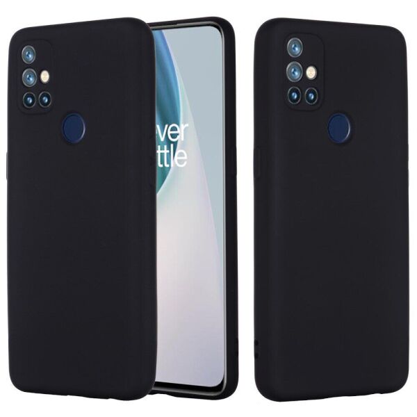 

Защитный чехол Deexe Silicone Case для OnePlus Nord N10 - Black