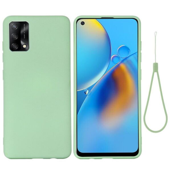 

Защитный чехол Deexe Silicone Case для OPPO A74 - Green