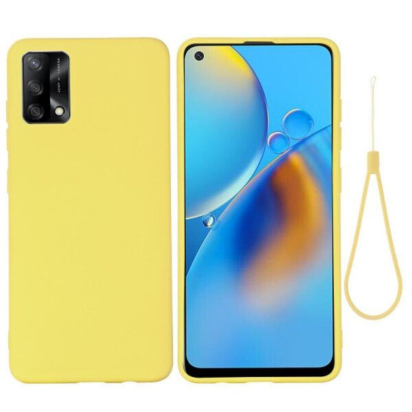 

Защитный чехол Deexe Silicone Case для OPPO A74 - Yellow