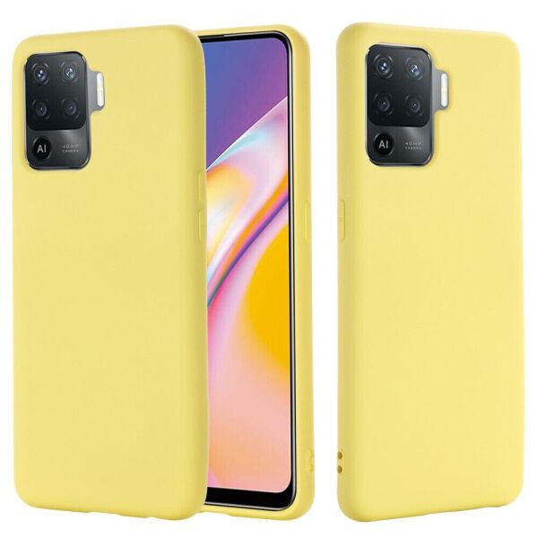 

Защитный чехол Deexe Silicone Case для OPPO Reno 5 Lite - Yellow