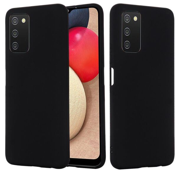 

Защитный чехол Deexe Silicone Case для Samsung Galaxy A03s (A037) - Black