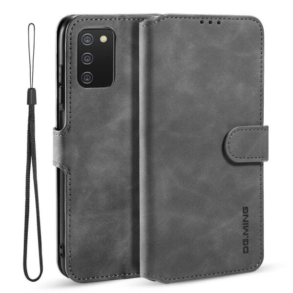 

Чехол DG.MING Retro Style для Samsung Galaxy A03s (A037) - Grey