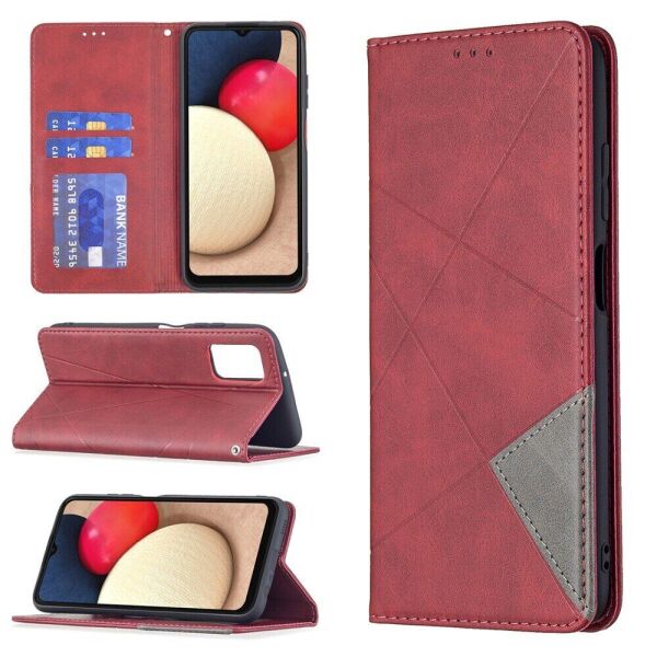 

Чехол UniCase Geometric Pattern для Samsung Galaxy A03s (A037) - Red
