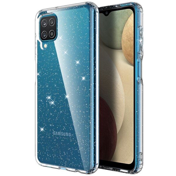 

Защитный чехол UniCase Glitter Series для Samsung Galaxy A12 (A125) - Transparent