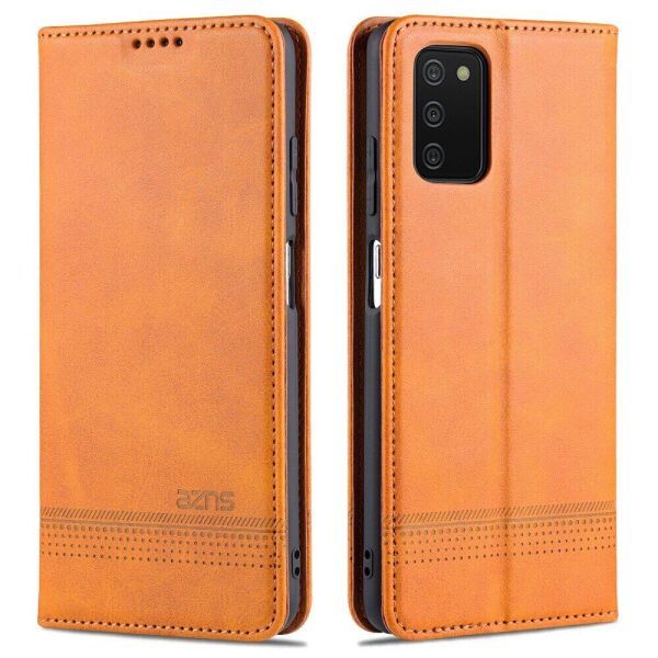 

Чехол-книжка AZNS Classic Series для Samsung Galaxy A03s (A037) - Brown