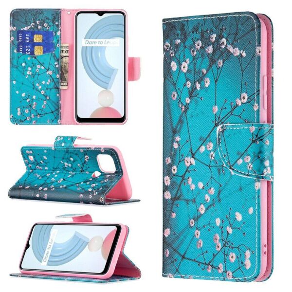 

Чехол-книжка Deexe Color Wallet для Realme C21 - Wintersweet