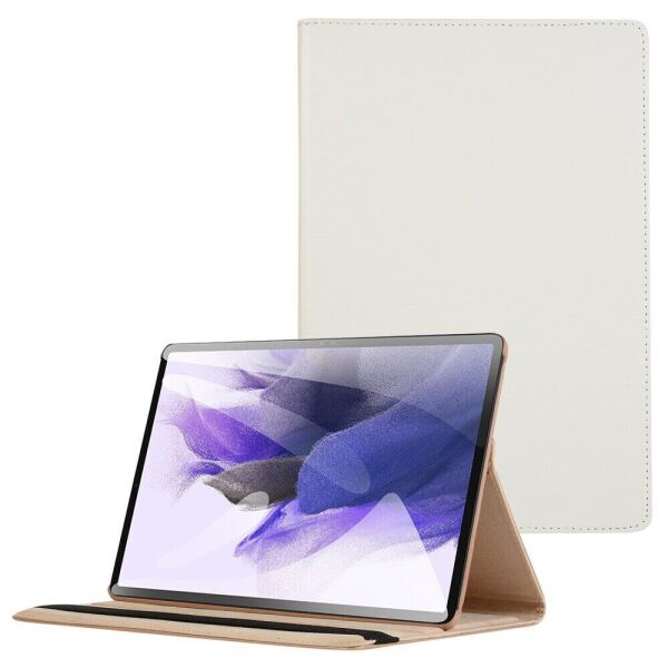 

Чехол Deexe Rotation для Samsung Galaxy Tab S7 FE (T730/T736) - White