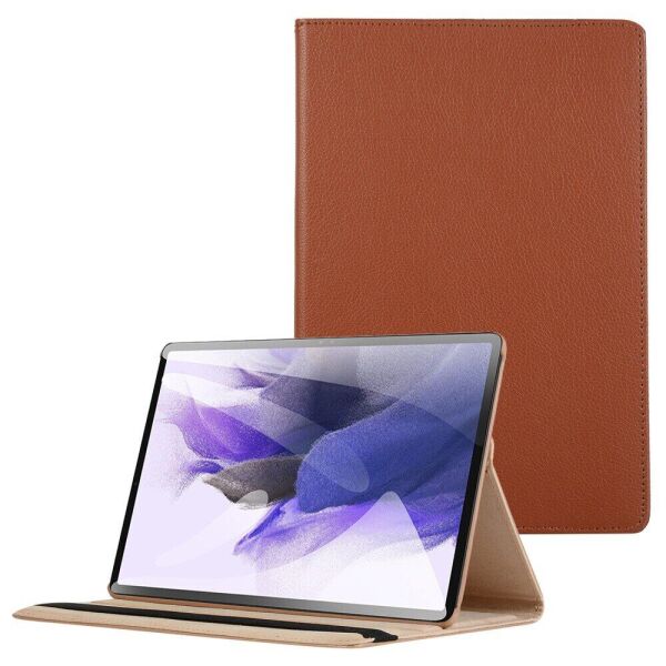 

Чехол Deexe Rotation для Samsung Galaxy Tab S7 FE (T730/T736) - Brown