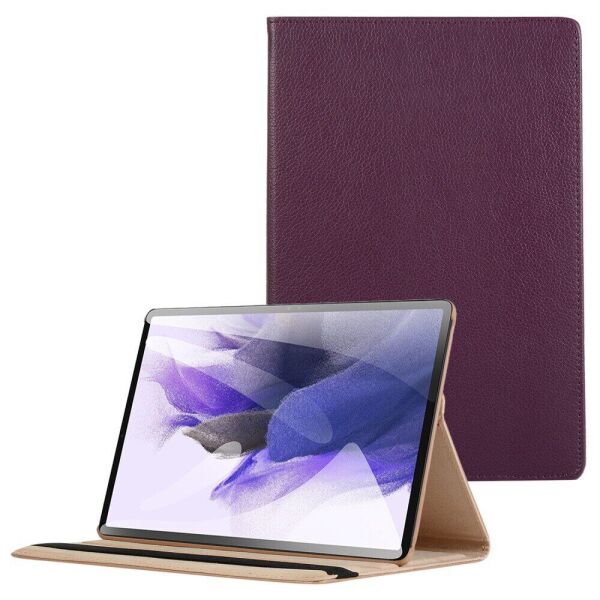 

Чехол Deexe Rotation для Samsung Galaxy Tab S7 FE (T730/T736) - Purple