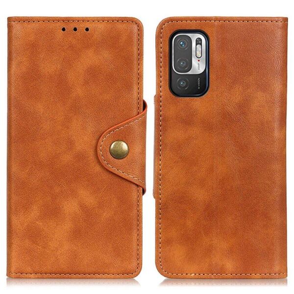

Чехол UniCase Vintage Wallet для Xiaomi Redmi Note 10 5G / Poco M3 Pro - Brown