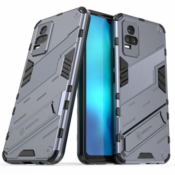 

Защитный чехол Deexe Shuttle Series для VIVO V21e - Dark Blue