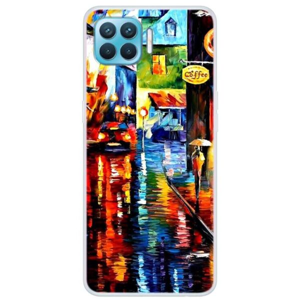 

Силиконовый (TPU) чехол Deexe Life Style для OPPO Reno 4 lite - Street