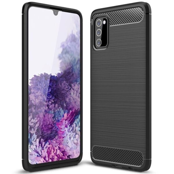 

Защитный чехол UniCase Carbon для Samsung Galaxy A03s (A037) - Black