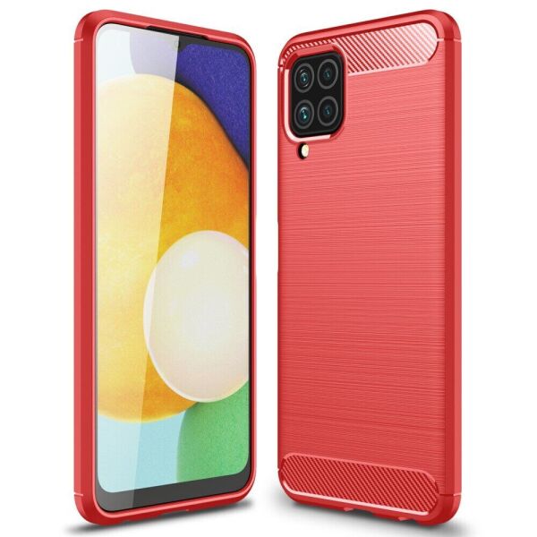 

Защитный чехол UniCase Carbon для Samsung Galaxy M32 (M325) - Red