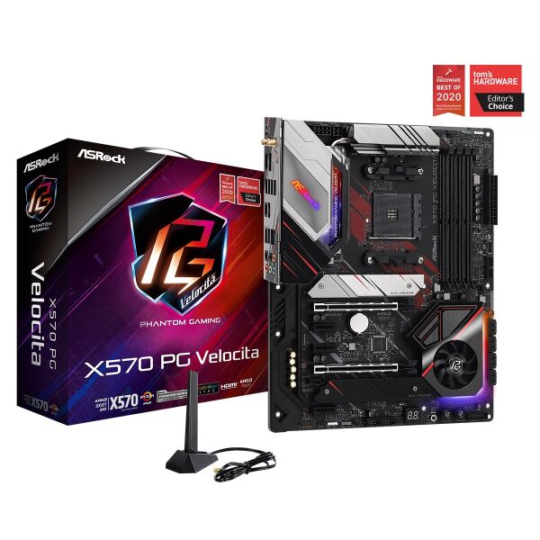 

Материнская плата ASRock X570 PG Velocita Socket AM4