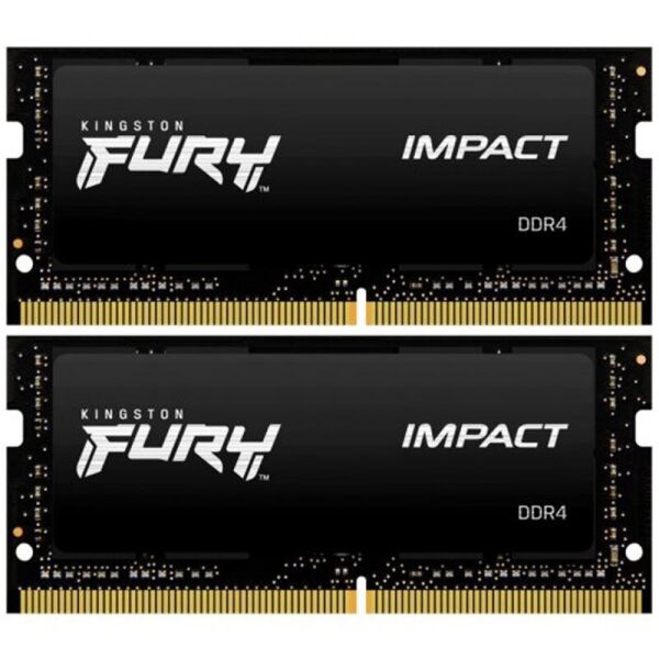 

Модуль памяти SO-DIMM 2x16GB/3200 DDR4 Kingston Fury Impact (KF432S20IB1K2/32)
