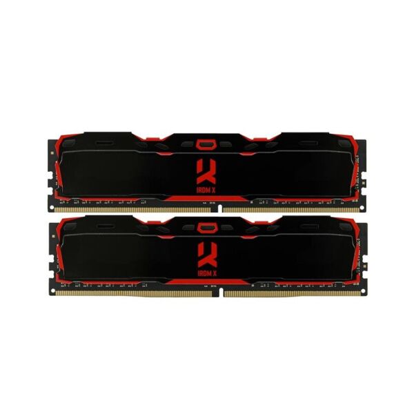 

Модуль памяти DDR4 2x4GB/2666 GOODRAM Iridium X Black (IR-X2666D464L16S/8GDC)
