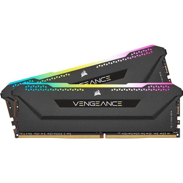 

Модуль памяти DDR4 2x8GB/3600 Corsair Vengeance RGB Pro SL Black (CMH16GX4M2Z3600C18)