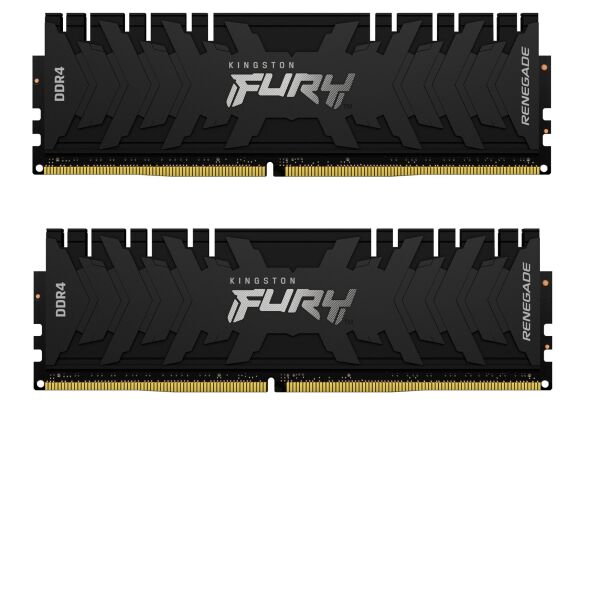 

Модуль памяти DDR4 2x32GB/3200 Kingston Fury Renegade Black (KF432C16RBK2/64)