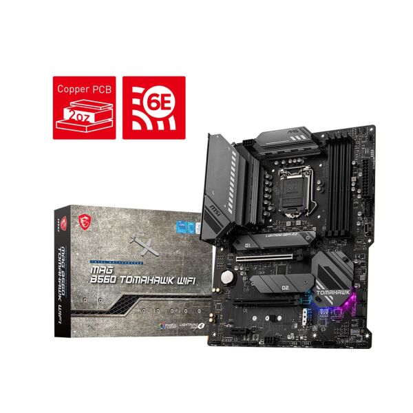 

Материнская плата MSI MAG B560 Tomahawk WiFi Socket 1200