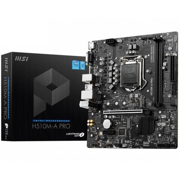 

Материнская плата MSI H510M-A Pro Socket 1200