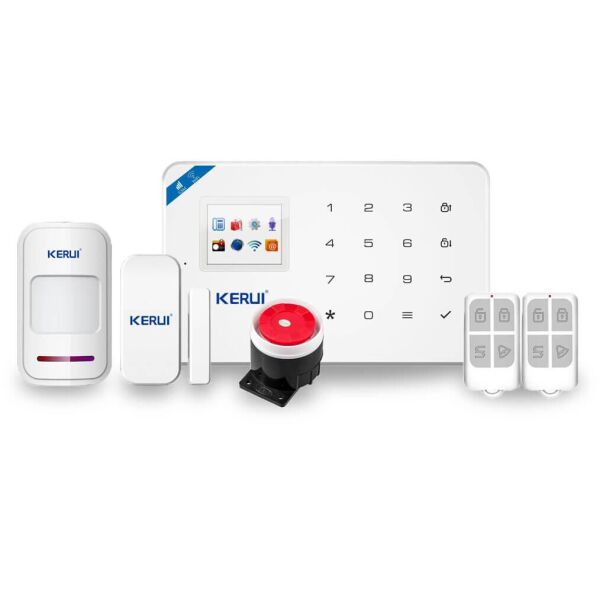 

GSM сигнализация охранная Kerui alarm W18 Start, для квартиры, для дачи, для дома, для гаража, малое энергопотребление
