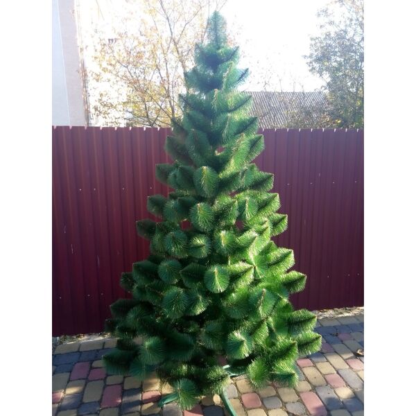 

Сосна искусственная густая пышная "Изумрудно-зеленая" в снегу, 210 см, с подставкой, в коробке 031-0008