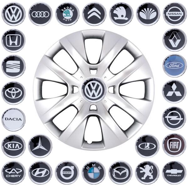 

Колпаки R14 SKS-225 + эмблемы на выбор VW Polo