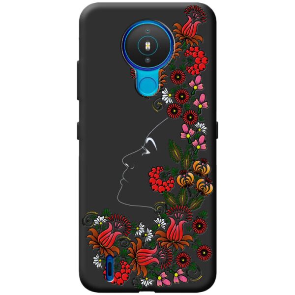 

Силиконовый чехол BoxFace Nokia 1.4 3D Ukrainian Muse (42377-bk64)