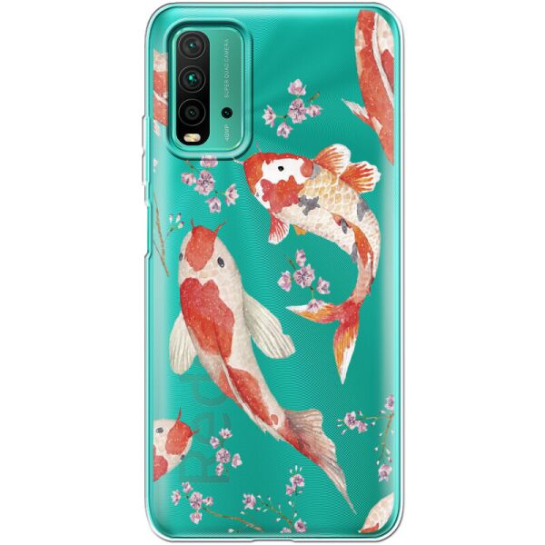 

Силиконовый чехол BoxFace Xiaomi Redmi 9T Japanese Koi Fish (41685-cc3)